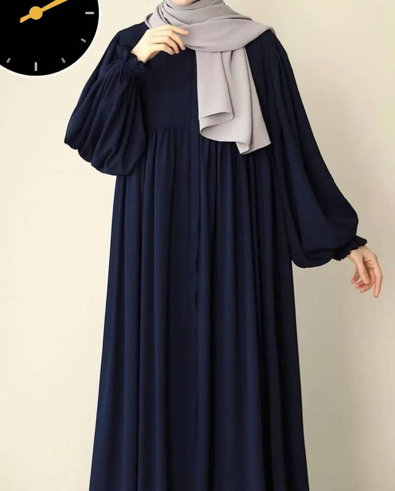 Abaya with stoller 1