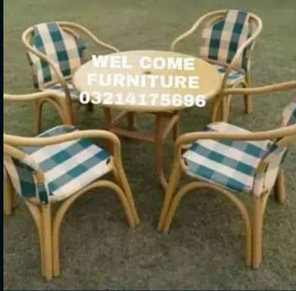 OUTDOOR GARDEN RATTAN UPVC FURNITURE SOFA SET CHAIRS TABLE UMBRELLA 5