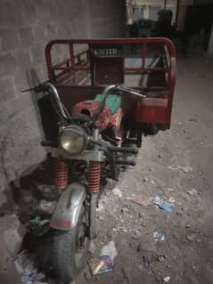 150cc Bike loading Rickshaw