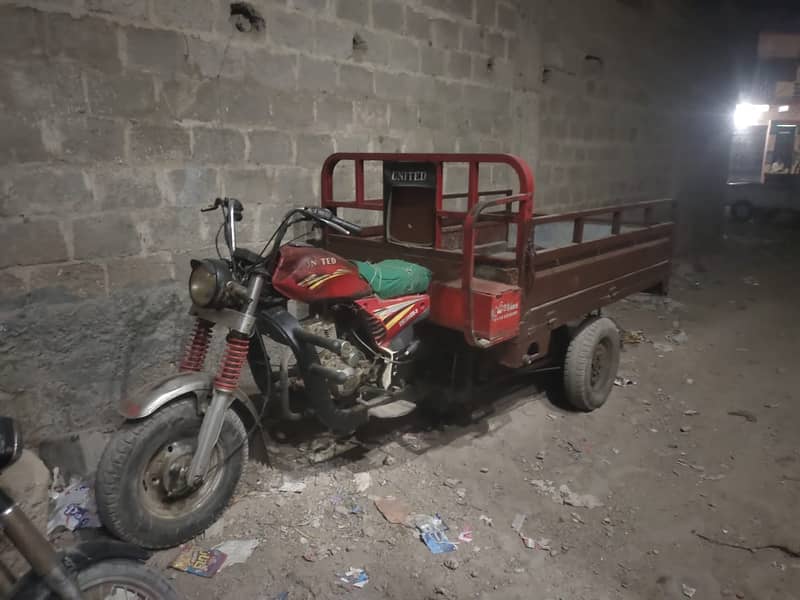 150cc Bike loading Rickshaw 3