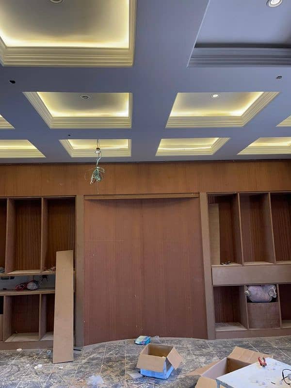 Pop False ceiling/ Plaster of Paris Ceiling 0