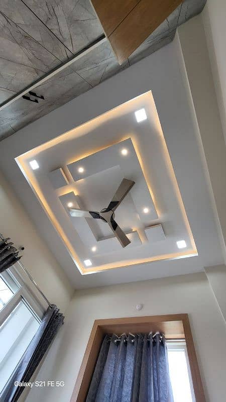 Pop False ceiling/ Plaster of Paris Ceiling 7