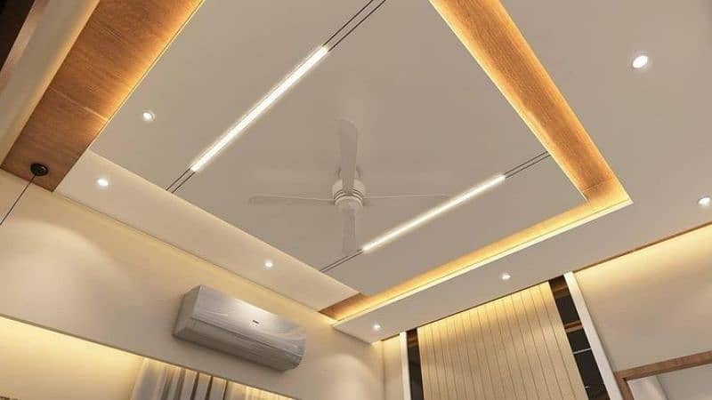 Pop False ceiling/ Plaster of Paris Ceiling 8