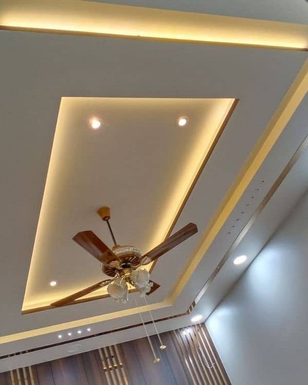 Pop False ceiling/ Plaster of Paris Ceiling 11