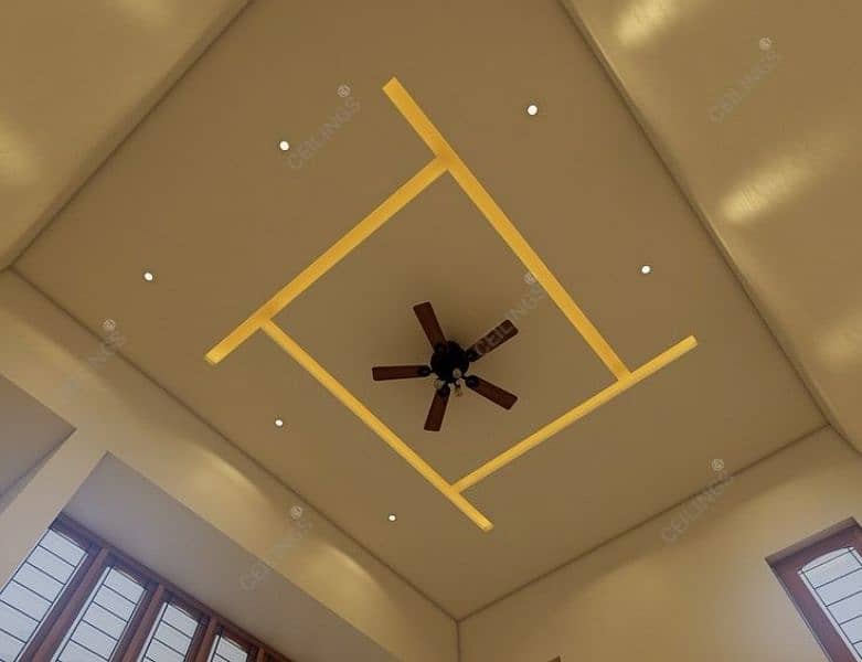 Pop False ceiling/ Plaster of Paris Ceiling 12