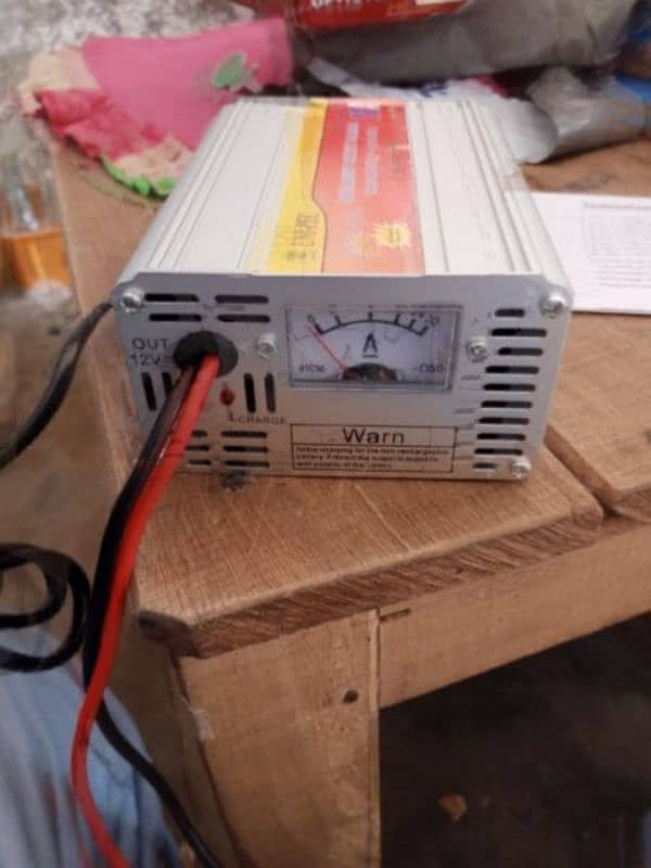 12v- 10Ah auto battery charger 1 month used 1