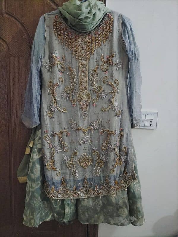 Dress with Bnarsi Plazo 1