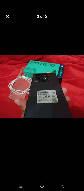 infinix note 30 in lush condition 10/10 2