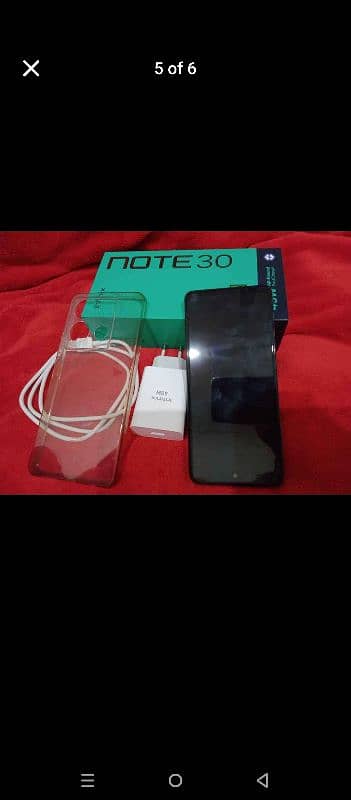 infinix note 30 in lush condition 10/10 4