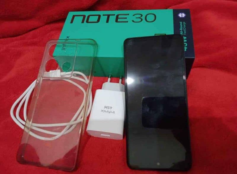 infinix note 30 in lush condition 10/10 6