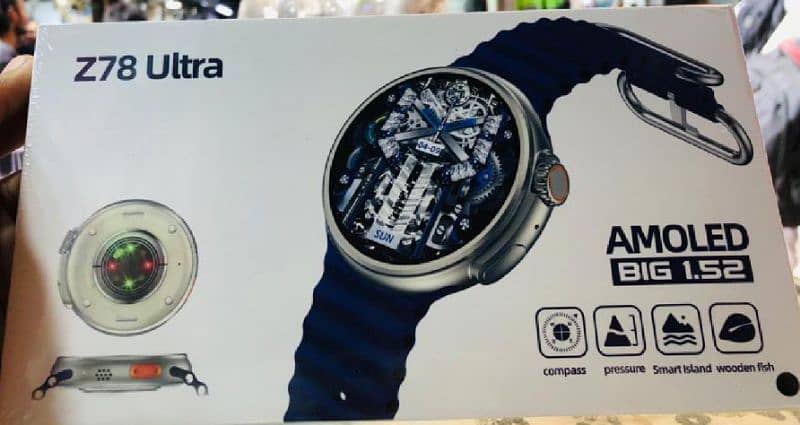 Z78 ultra smart watch new BT wide screen 1