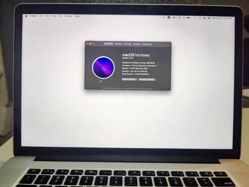 MacBook pro 2015 4