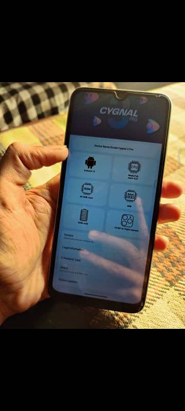 Decode Cygnal 3 pro 4+3 = 7 GB /128GB 6