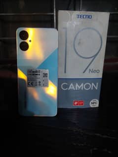 Tecno Camon 19 neo with box