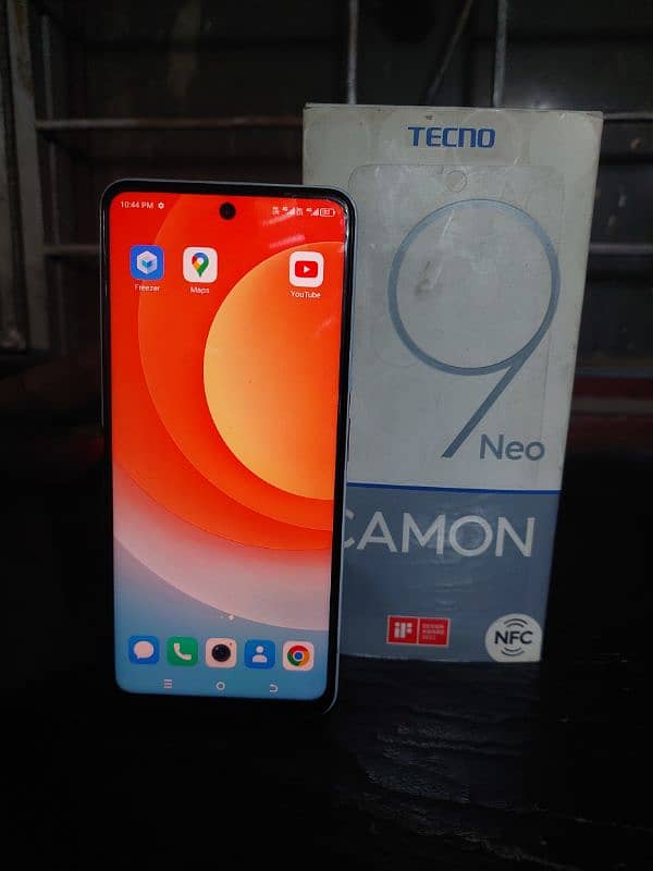 Tecno Camon 19 neo with box 1