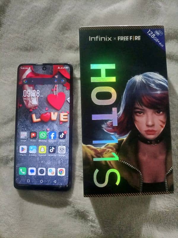 infinix hot 11s 4+2. RAM 128. GP all okay PTA proof 1