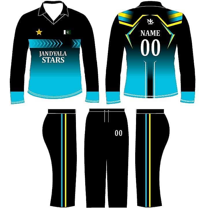 New Model Team Sport Wear Men Cricket Jersey Pattern And Trouser 2