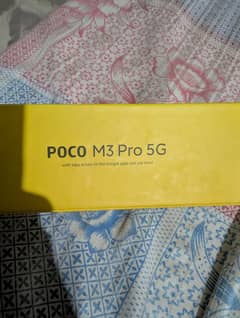 Poco m3 pro 5g box b hai condition new hai