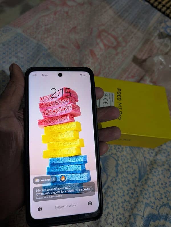 Poco m3 pro 5g box b hai condition new hai 1