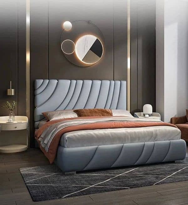 bed set dubal bed Turkish design on factory rets 4