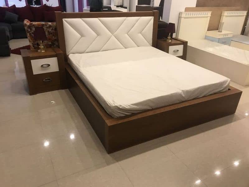 bed set dubal bed Turkish design on factory rets 14