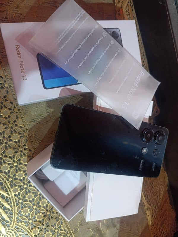 Redmi Note 13 Non PTA Qualcomm gaming Full box. 8/128 0