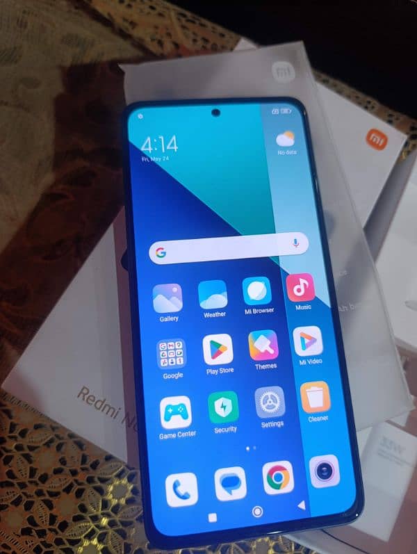 Redmi Note 13 Non PTA Qualcomm gaming Full box. 8/128 2