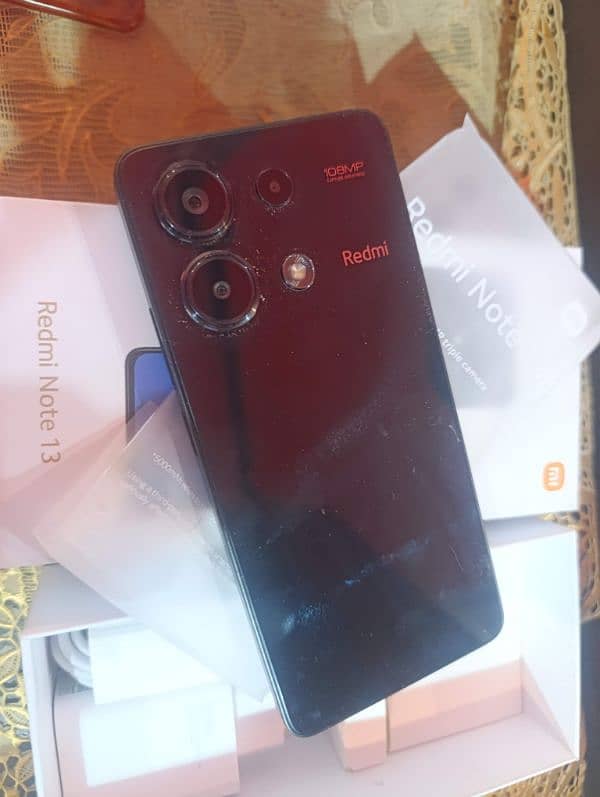 Redmi Note 13 Non PTA Qualcomm gaming Full box. 8/128 3