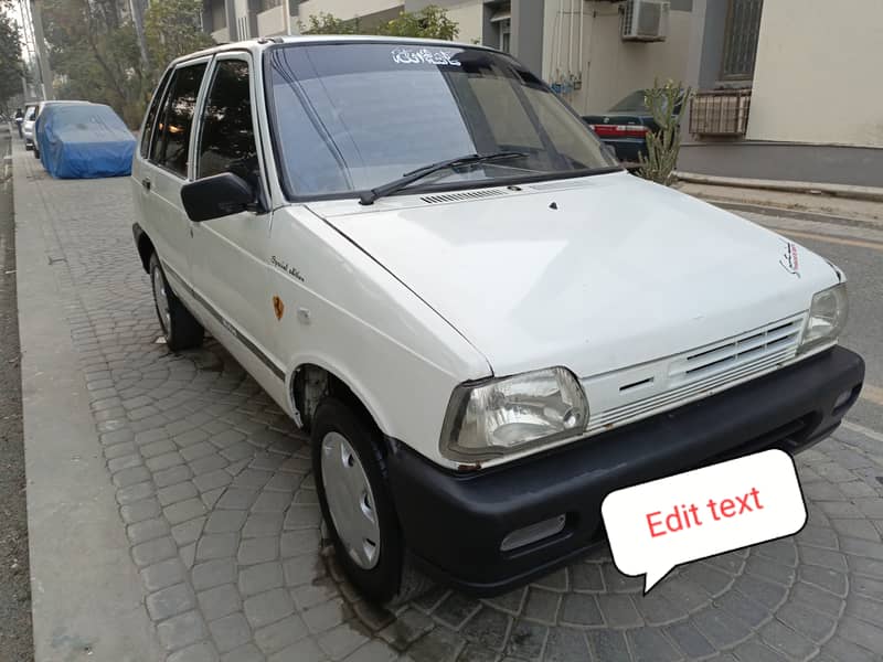 Suzuki Mehran VX 1990 5