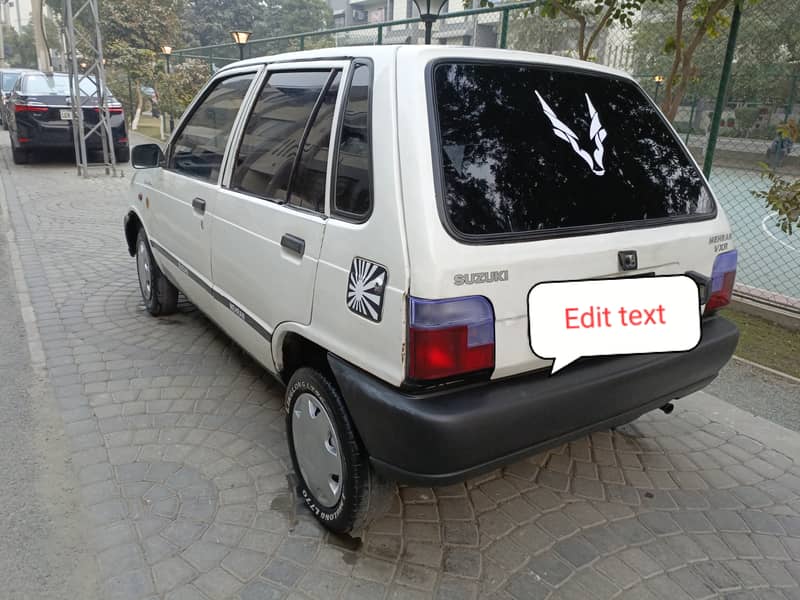 Suzuki Mehran VX 1990 6