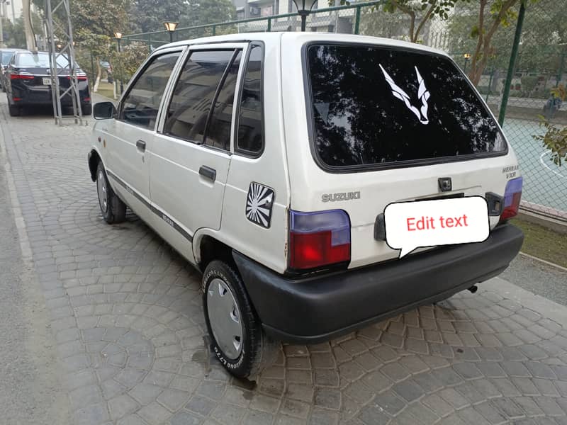 Suzuki Mehran VX 1990 7