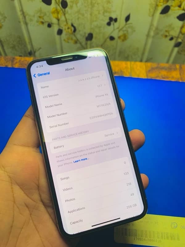 Iphone XS NON PTA 256 GB SIM GLTICH 12