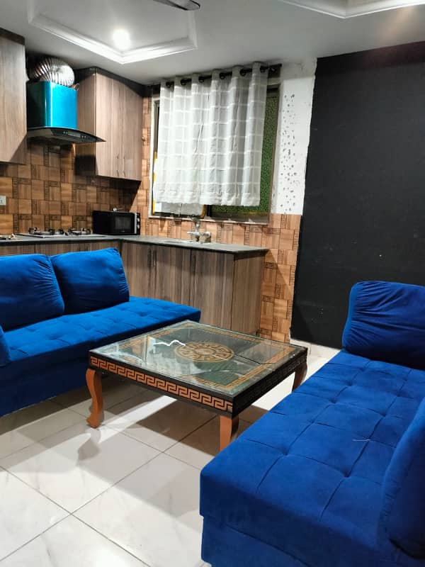 Furnished 1 or 2 Bedroom Apartment Available For Rent in E -11/4 near main margala road 6