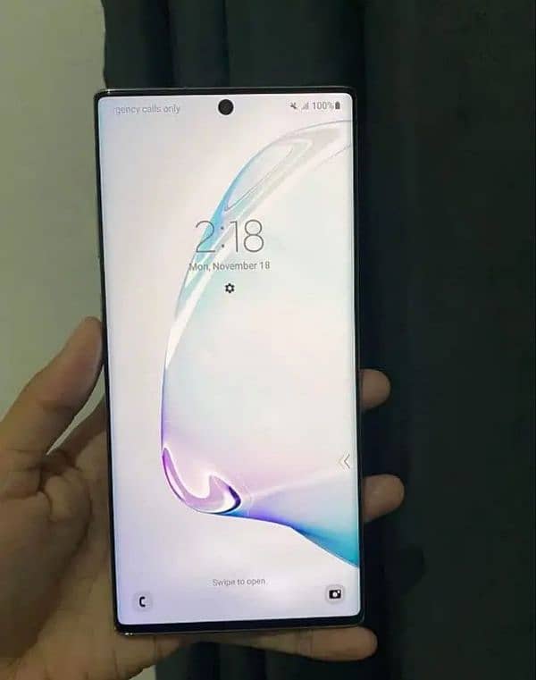 Samsung Note 10 plus. 12 gb 512 gb dual sim approved 0