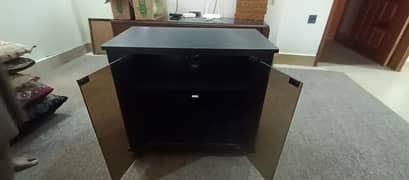 BLACK TV TROLLEY FOR SALE