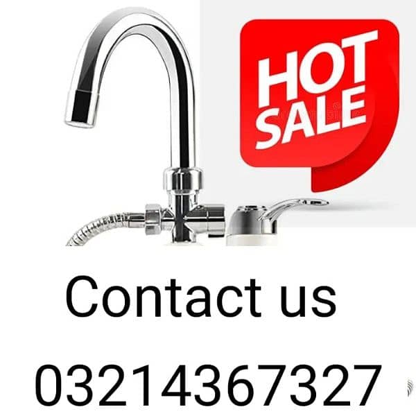 Electric water heating tap 5