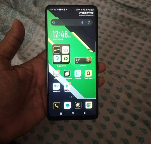 Infinix hot 40 ram 8 gb rom 256gb condition 9/10 only mobile hae 3