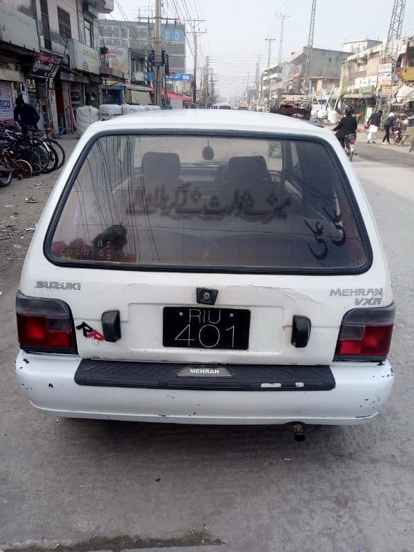 Suzuki Mehran VX 1992 Rawalpindi number 6