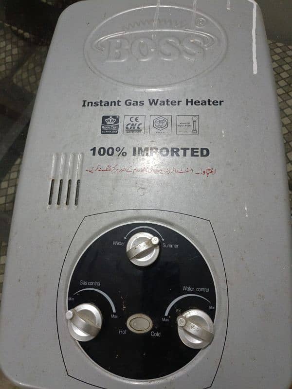 Instant Water Gyser(Boss) 4