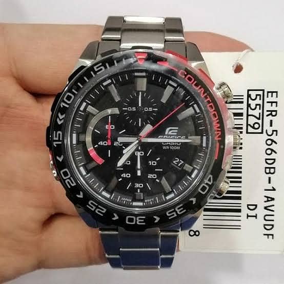 Brand new never opened never used casio edifice efr 566 db in cheap 1