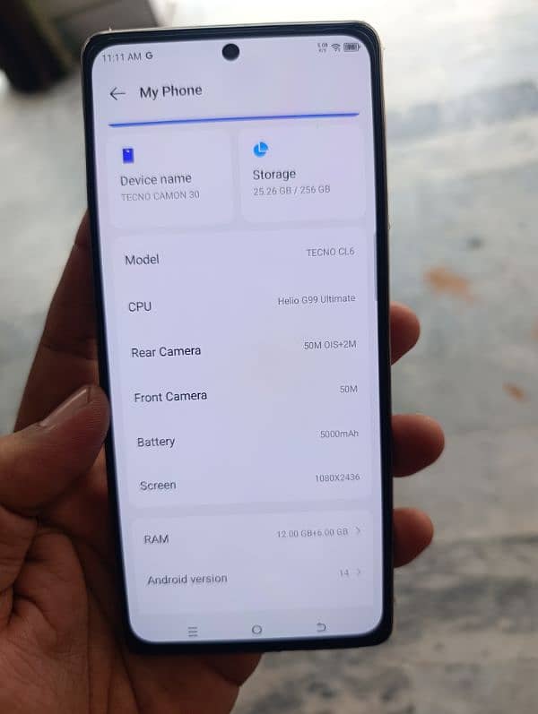 Tecno Camon 30 12/256 7