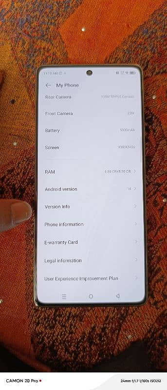 infinix note 40 . . . 16. . . 256 all ok 13