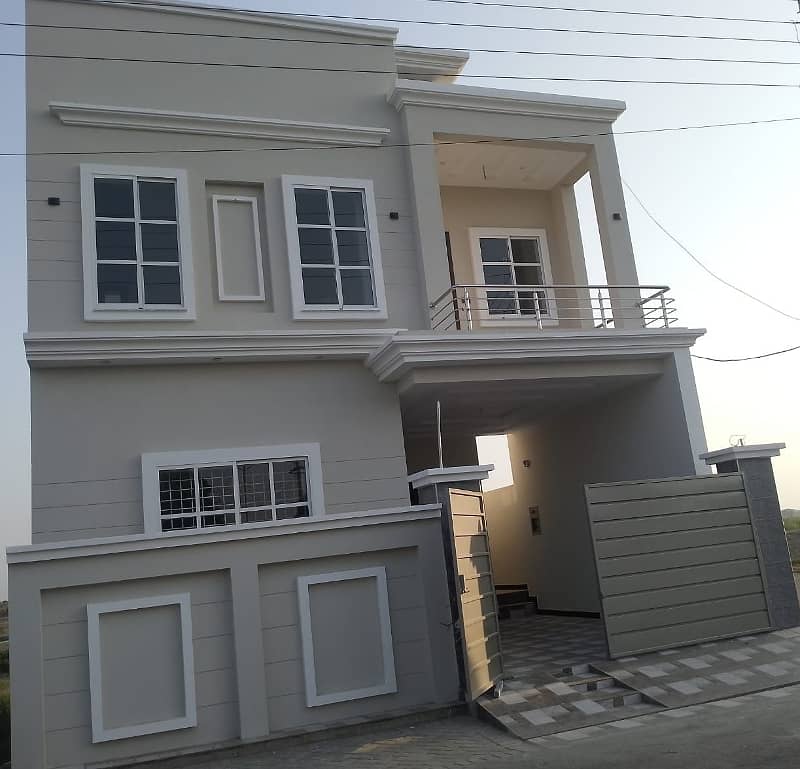 5 Marla Double Storey House Available On 30 Months Installments Plan  Al Karim Town  Sahiwal 0