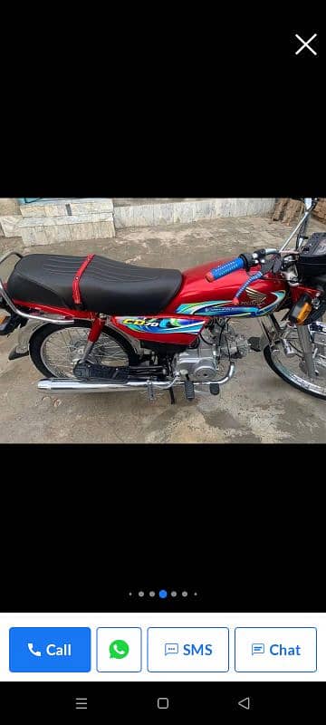 Honda CD 2024 model for sale . lush condition 1