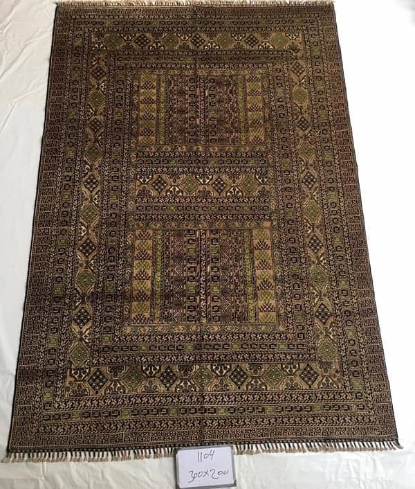 Handmade Afghani Carpet/ Rug/ Qaleen 1