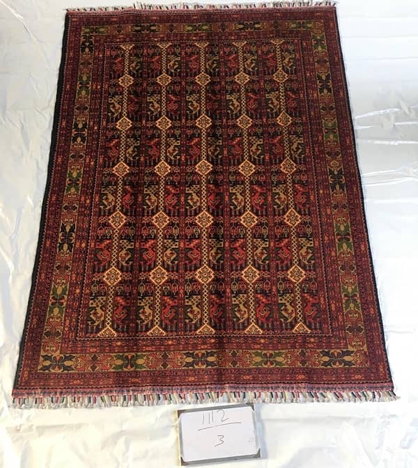 Handmade Afghani Carpet/ Rug/ Qaleen 4