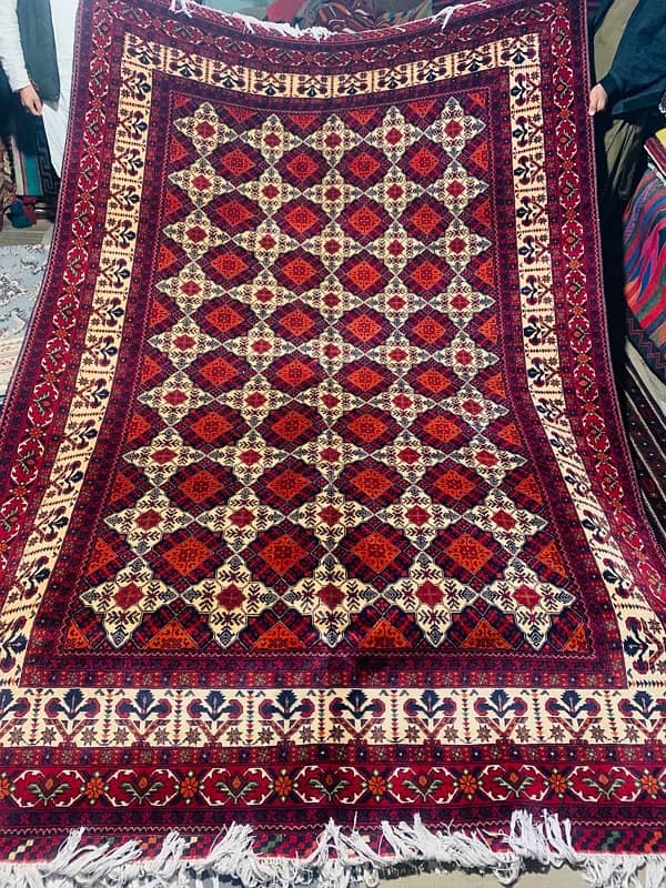 Handmade Afghani Carpet/ Rug/ Qaleen 13