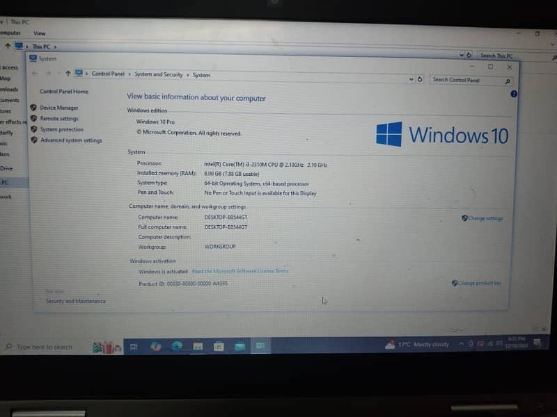 DELL Latitude Core i3-2nd Gen 9