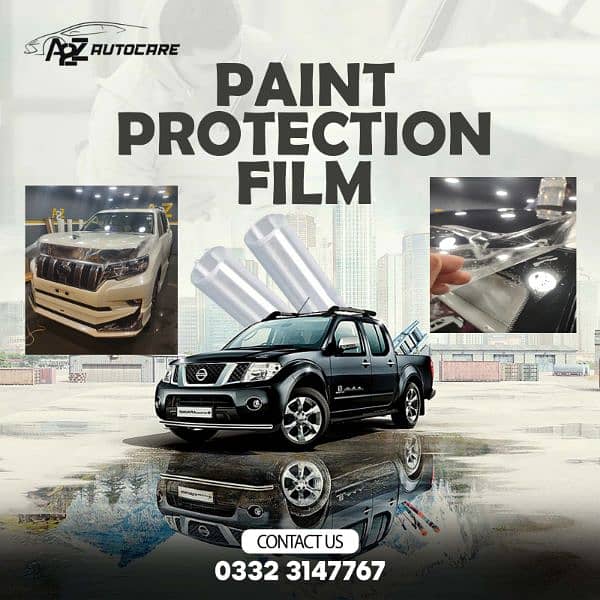 PPF Paint Protection Film Available - Honda Toyota Suzuki Changan KIA 0