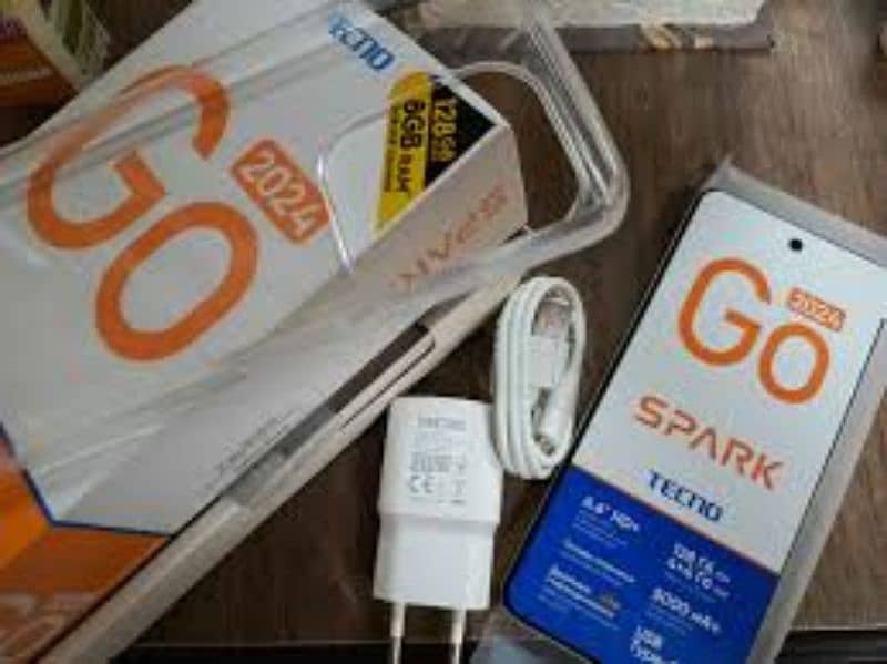 Tecno Spark Go 1, 4+4/64 New Model 3